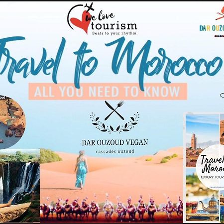 Dar Ouzoud Vegan Otel Dış mekan fotoğraf