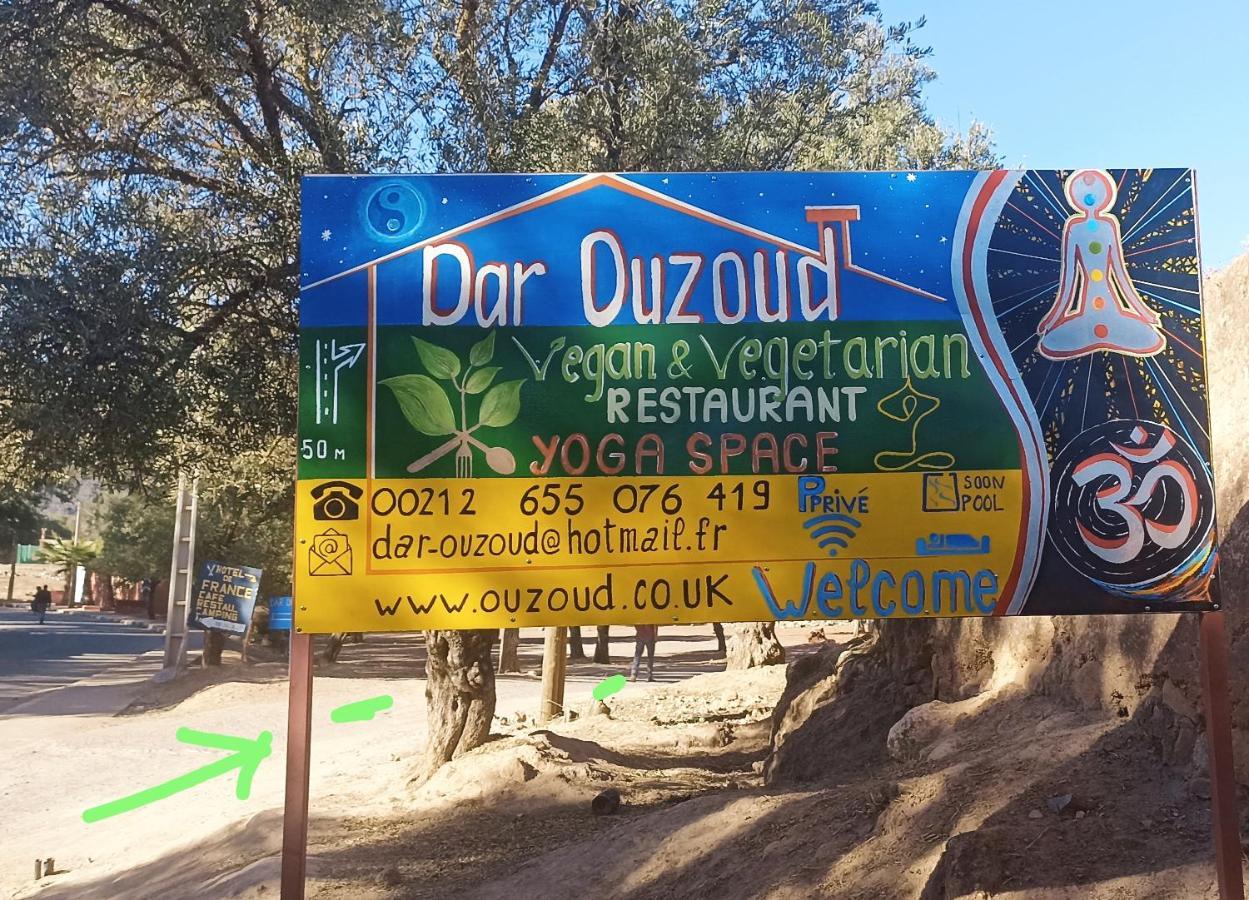 Dar Ouzoud Vegan Otel Dış mekan fotoğraf
